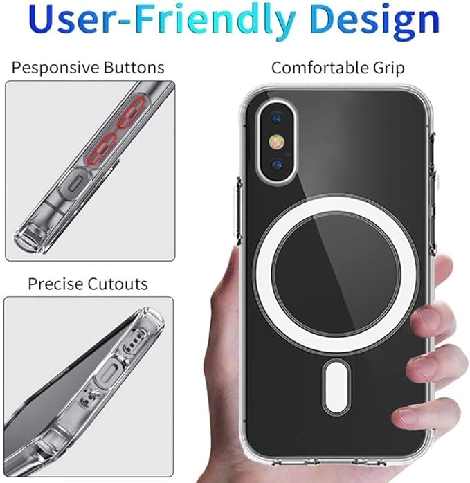 iphone XS Max clear case with Magsafe