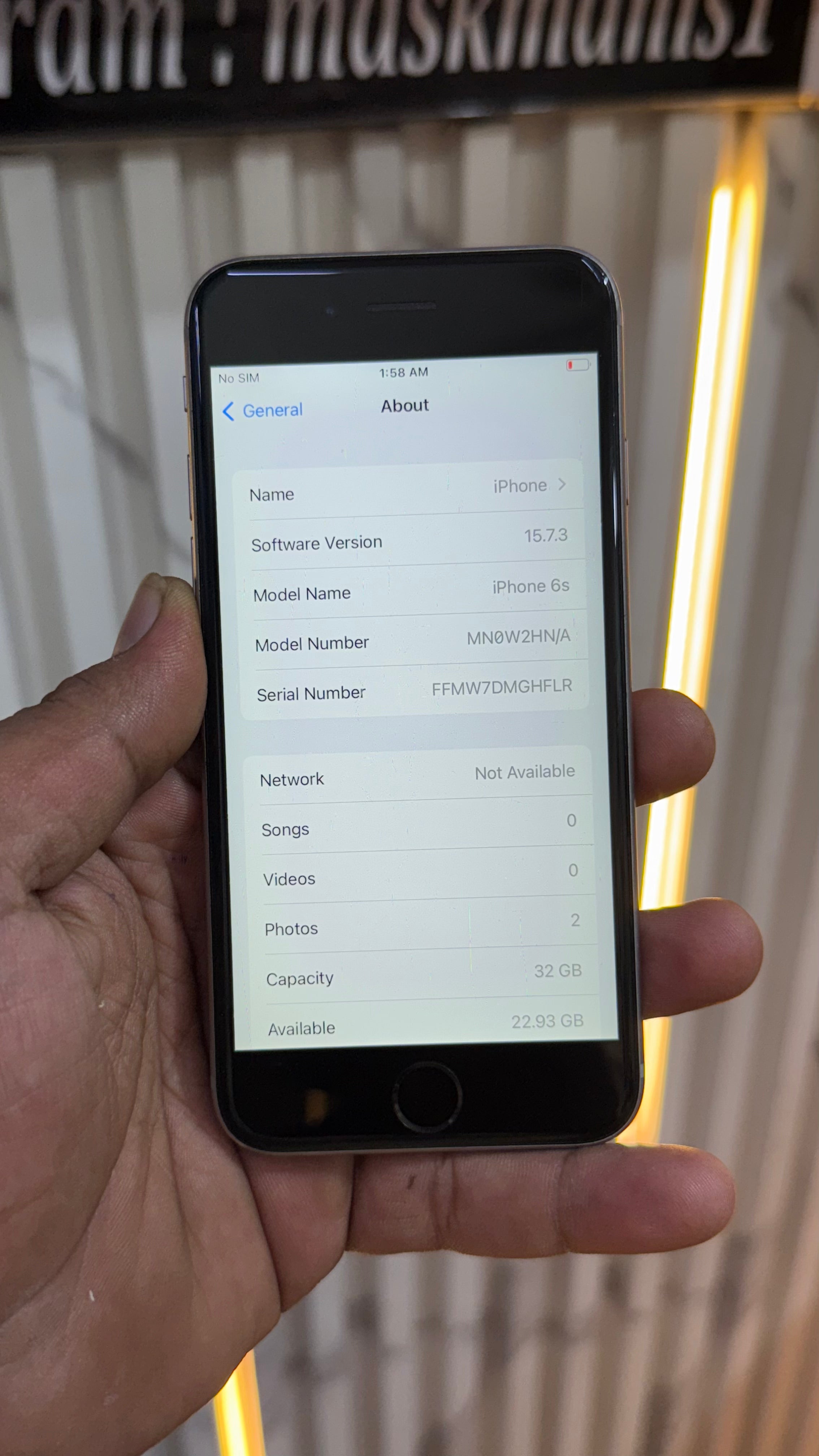 Iphone 6s 32GB