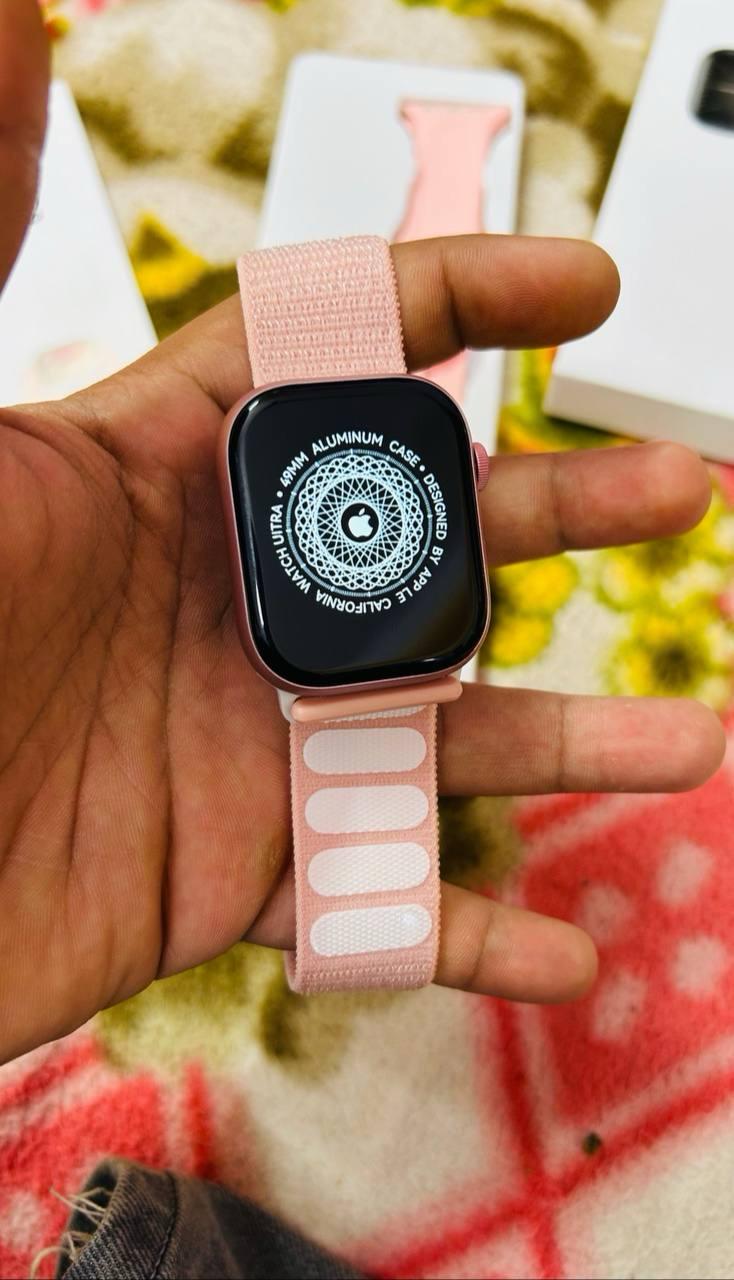 Series 9 Watch With Apple Logo